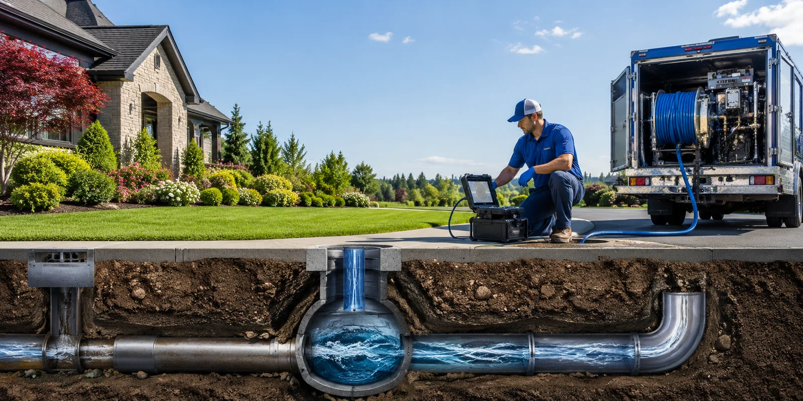 Drainage restoration information for Carbon, IA